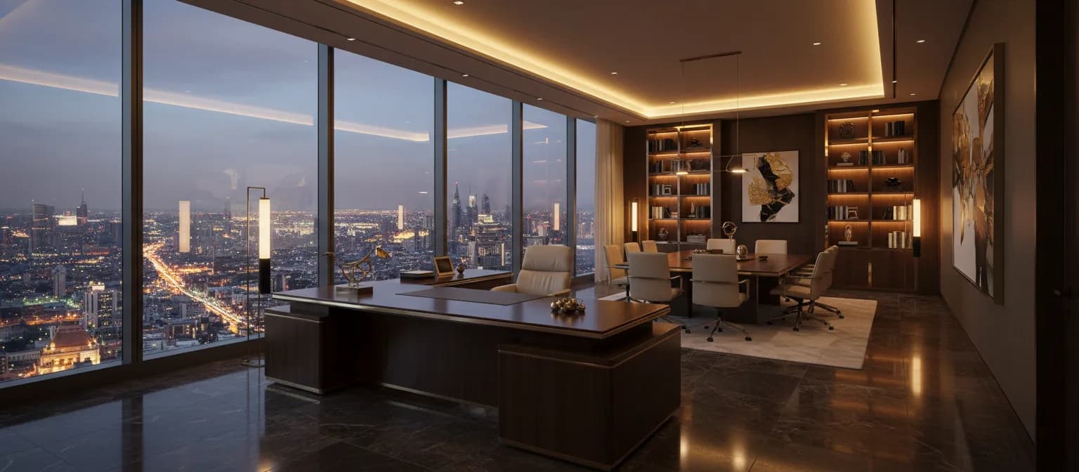 Dharohar Land Corporation corporate office interior